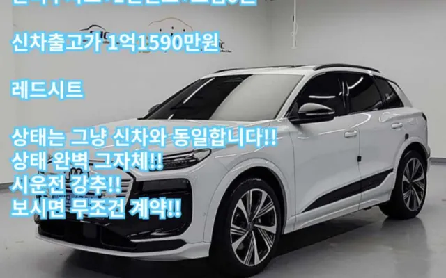 스포티지더볼드 중고차 SQ6 e-트론 콰트로 매물 사진 10 - 2025/08 22,988km