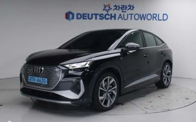 스포티지더볼드 중고차 Q4 e-트론 40 스포트백 프리미엄 매물 사진 6 - 2022/10 59,404km